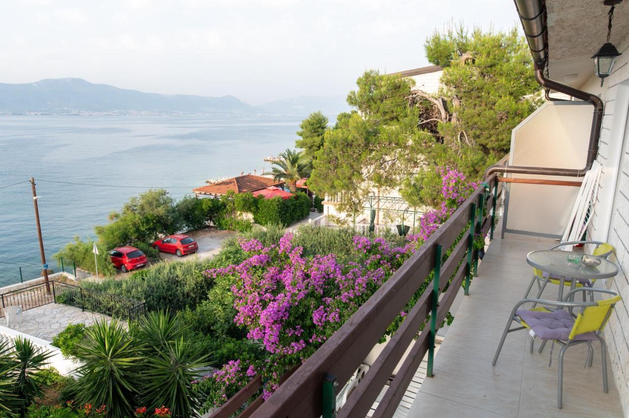 Villa Fjaba - By The Sea - With The Big Terraces & Great Sea View トロギール エクステリア 写真