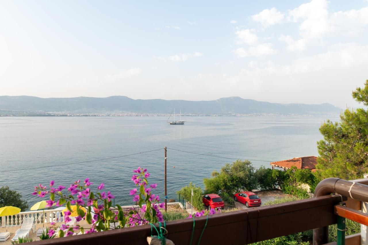 Villa Fjaba - By The Sea - With The Big Terraces & Great Sea View トロギール エクステリア 写真