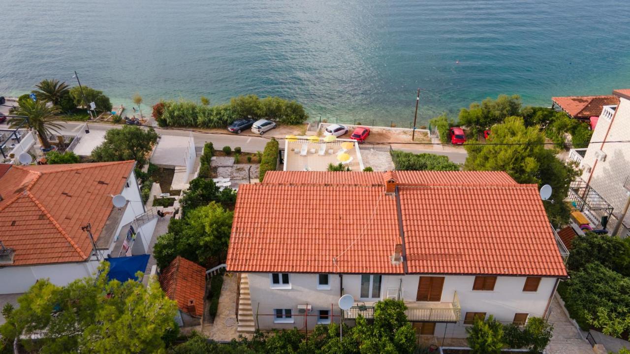 Villa Fjaba - By The Sea - With The Big Terraces & Great Sea View トロギール エクステリア 写真