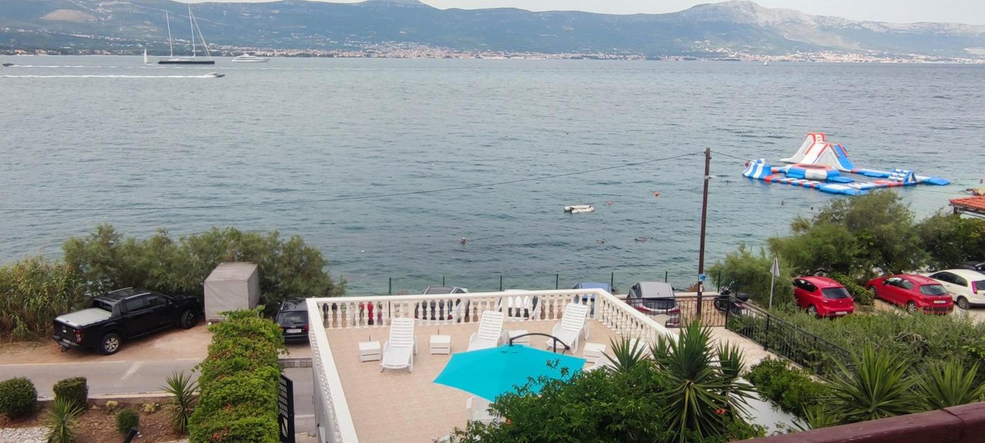 Villa Fjaba - By The Sea - With The Big Terraces & Great Sea View トロギール エクステリア 写真