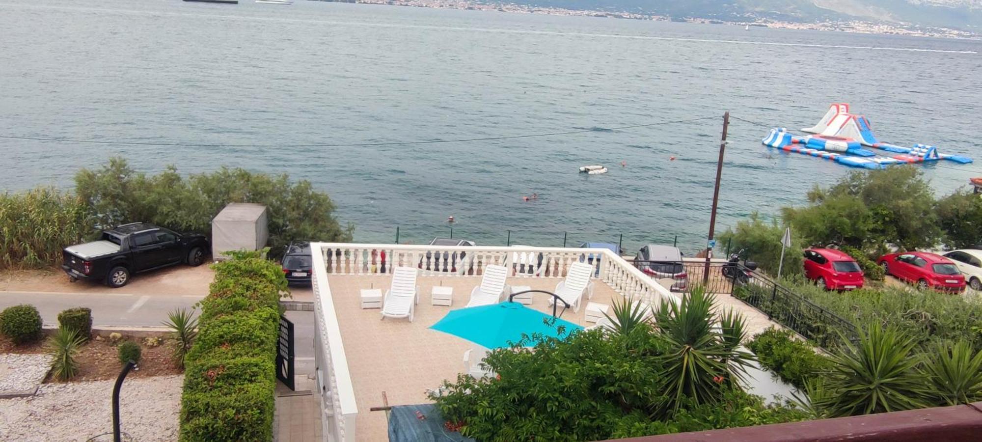 Villa Fjaba - By The Sea - With The Big Terraces & Great Sea View トロギール エクステリア 写真