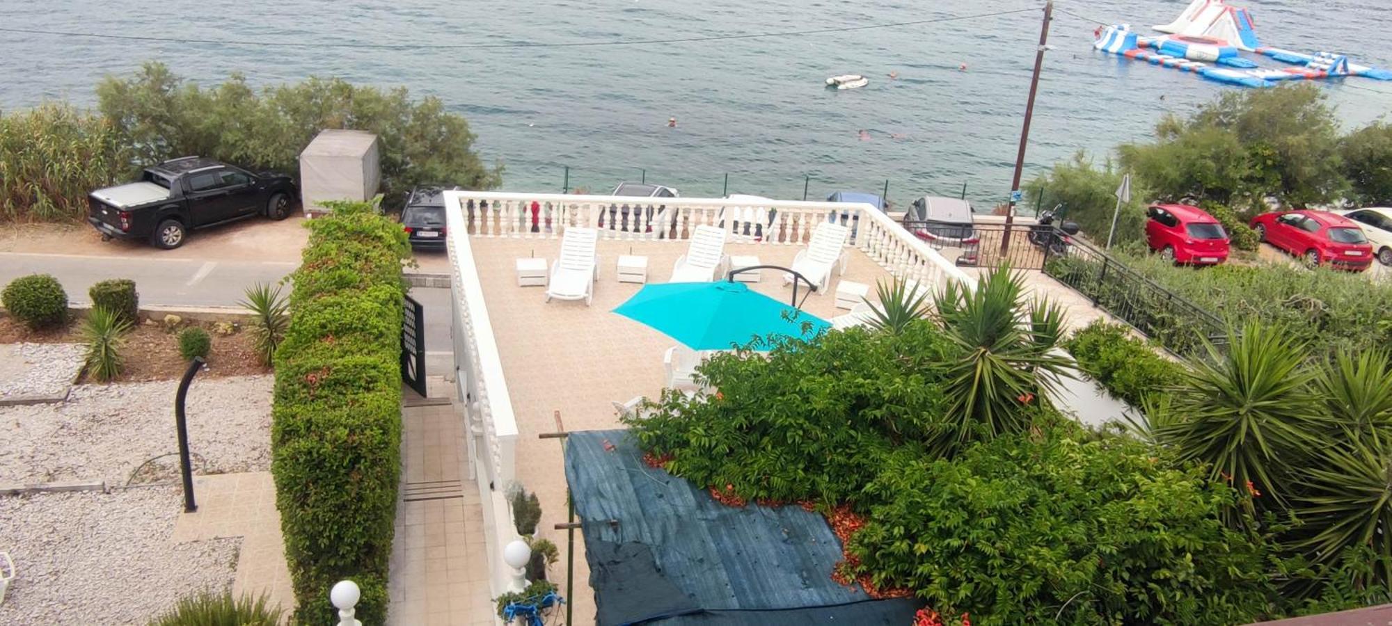 Villa Fjaba - By The Sea - With The Big Terraces & Great Sea View トロギール エクステリア 写真